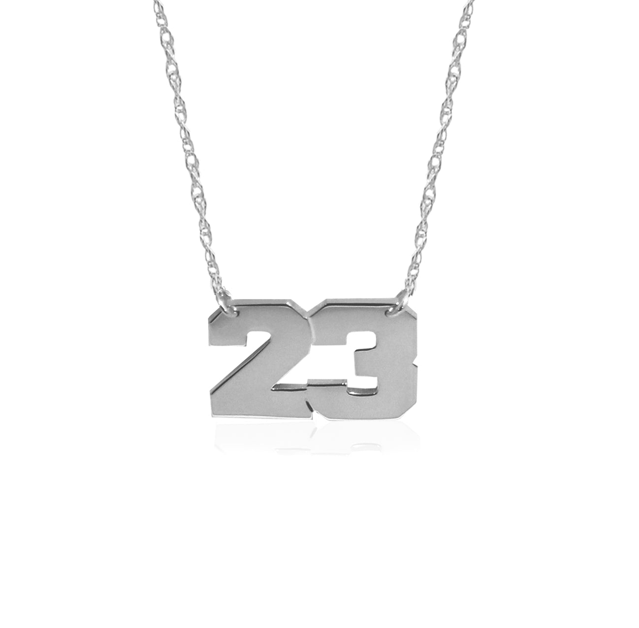 JBD424 Varsity Number Pendant