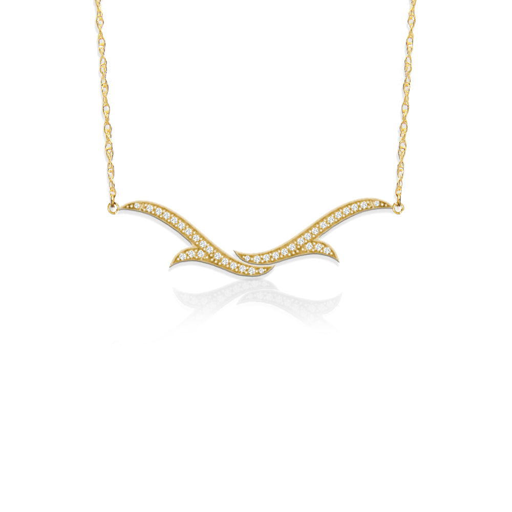 Diamond Vine Pendant