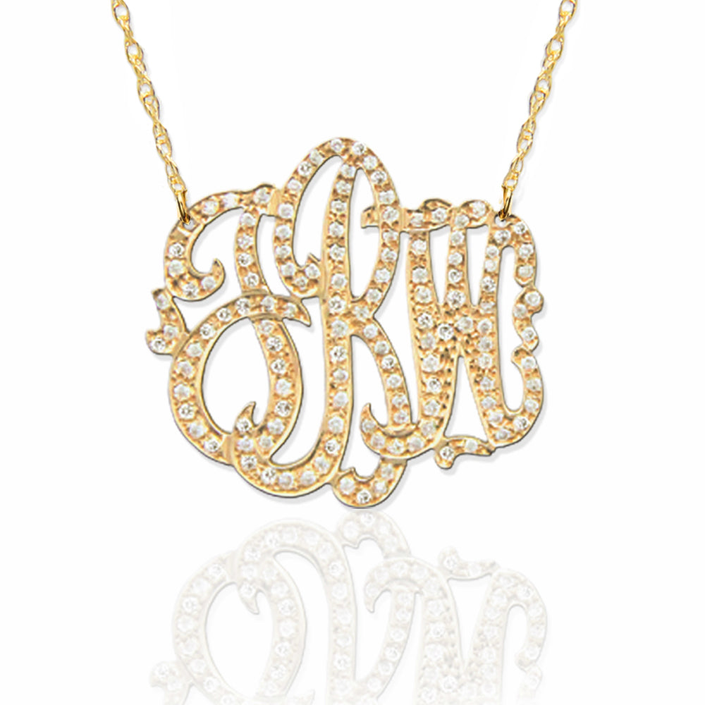 Diamond Script Monogram