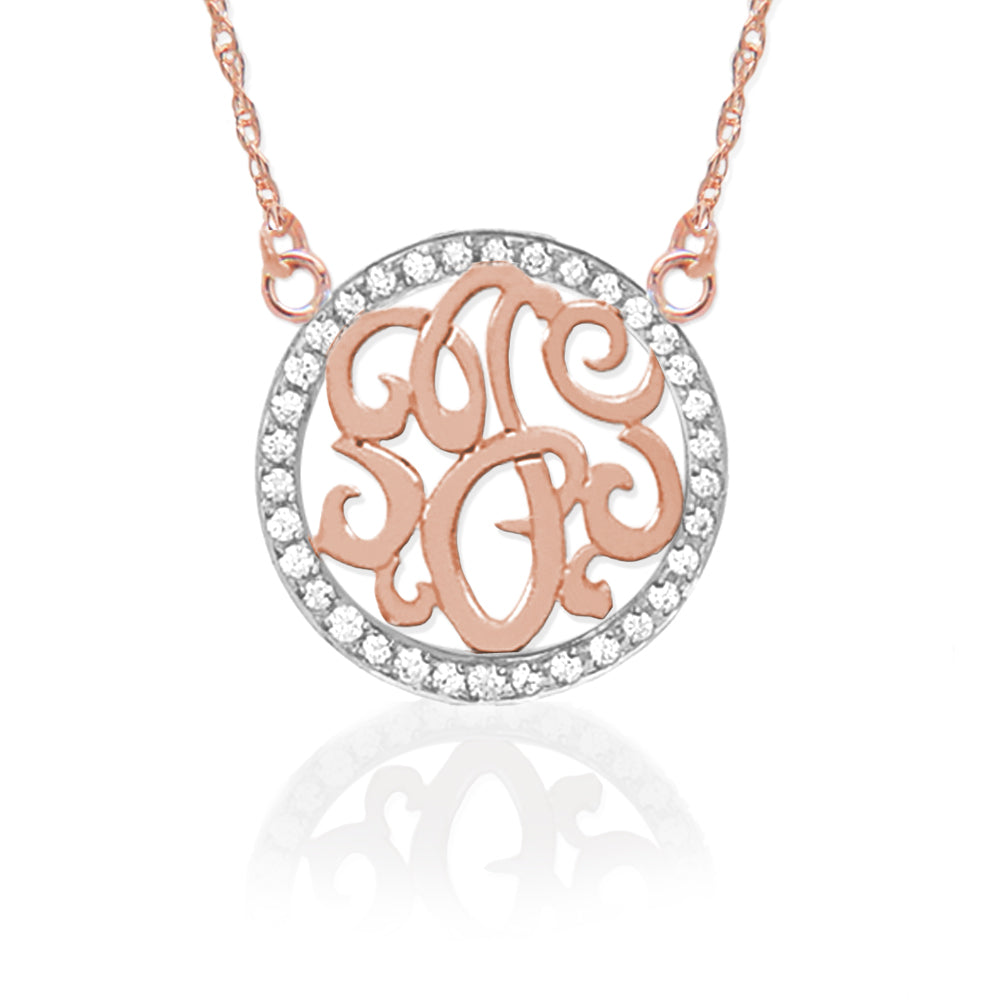 Gold & Diamond Initial