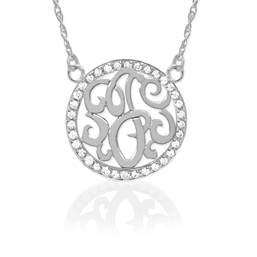 Gold & Diamond Initial