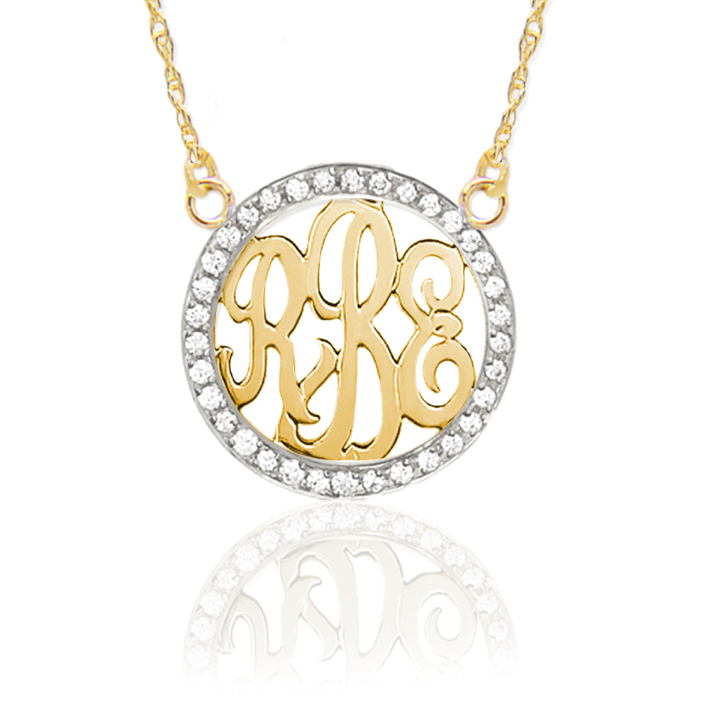Gold & Diamond Monogram