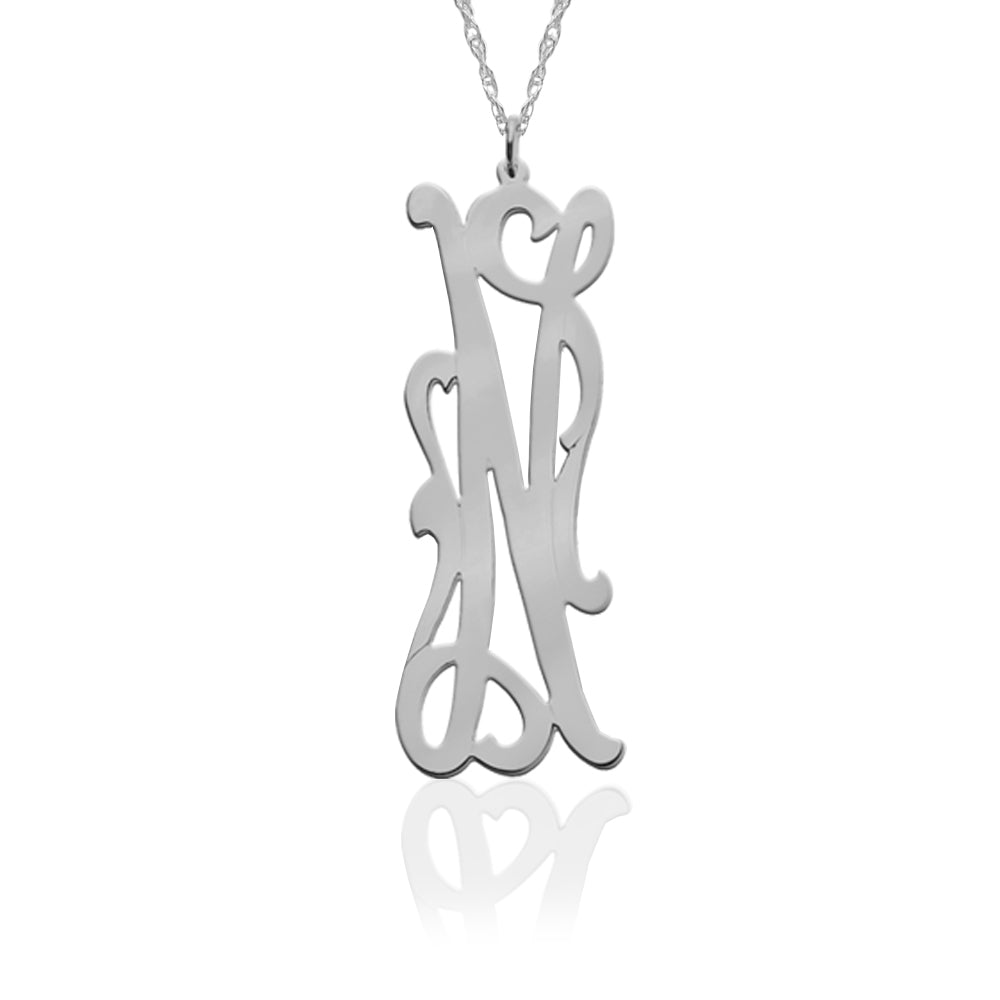 Long Initial Necklace