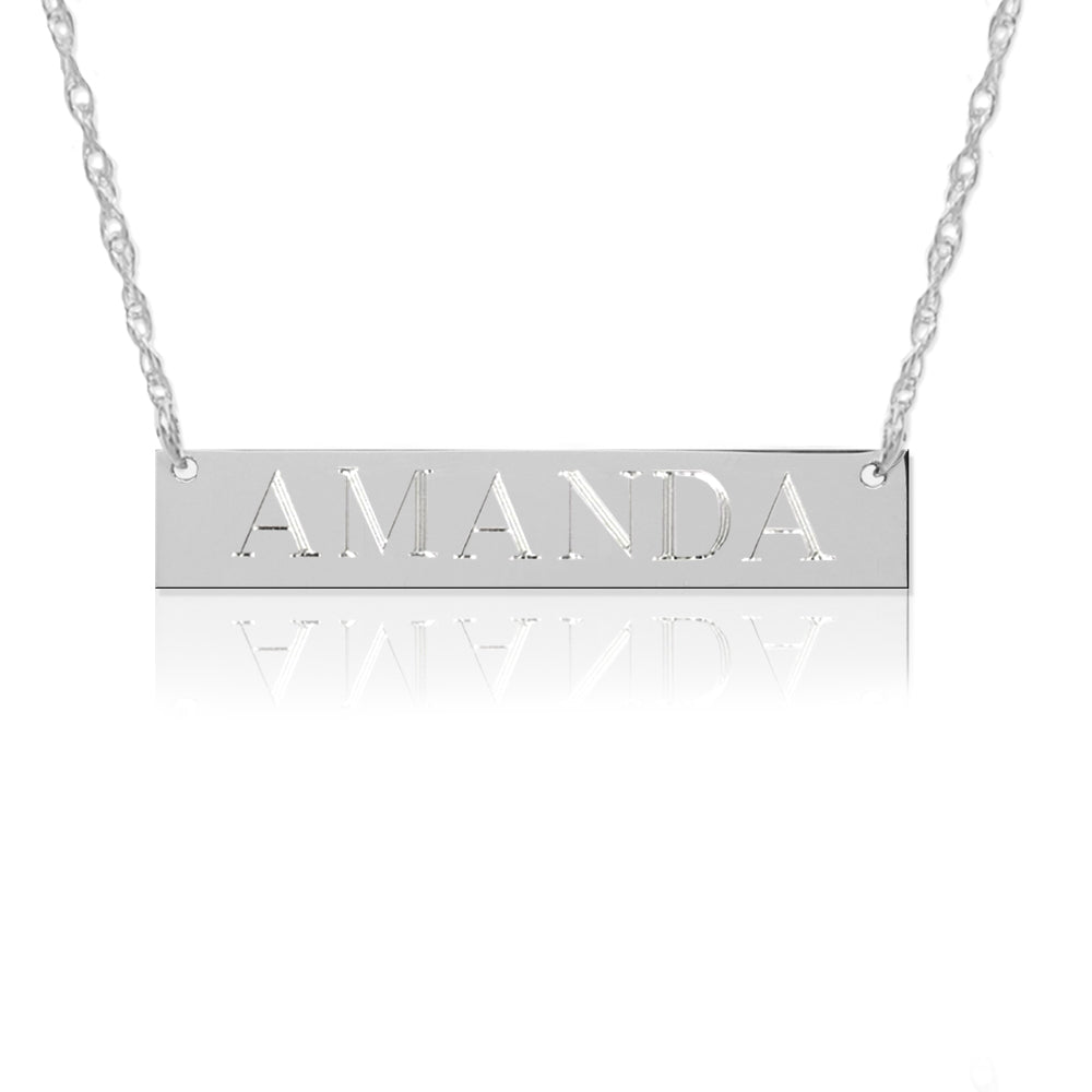 JBD188 Block Bar Nameplate