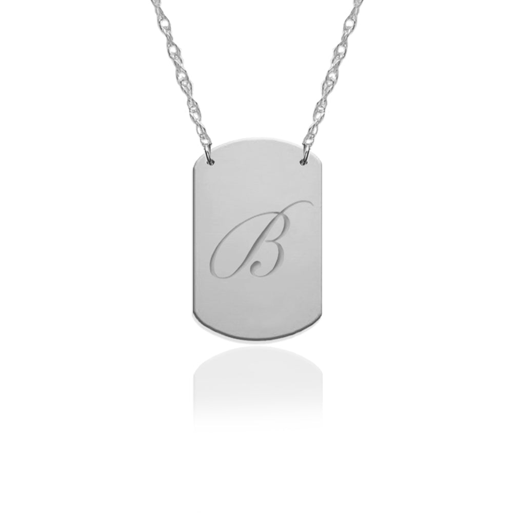Engraved Gold Mini Dog Tag