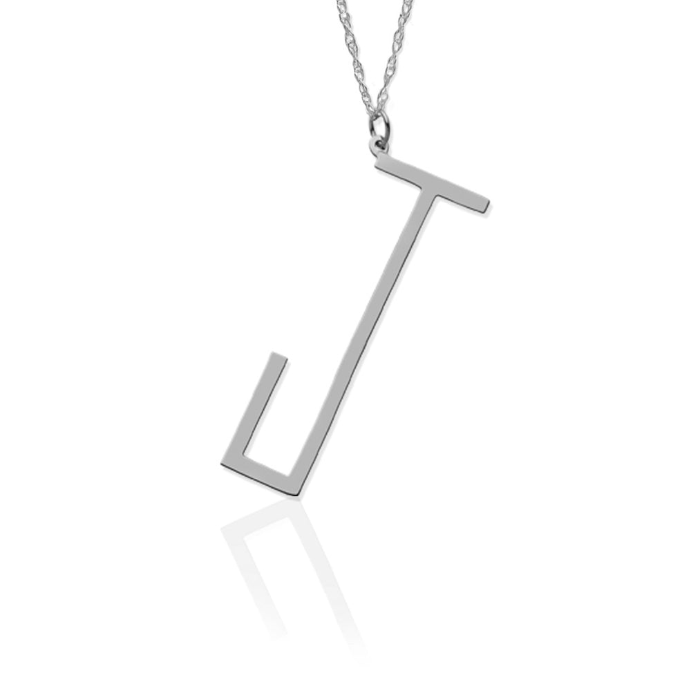 Angle Block Letter on 30″ Chain