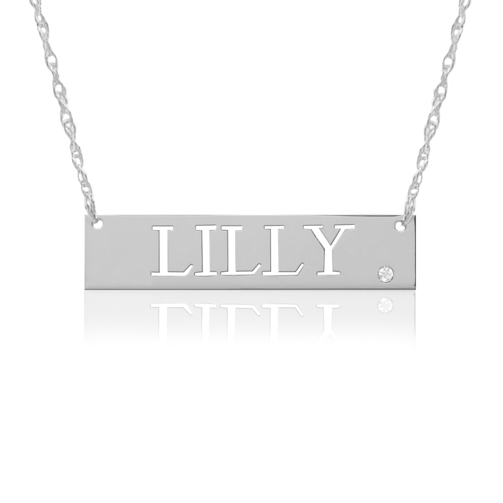 JBD290 ID Nameplate Necklace