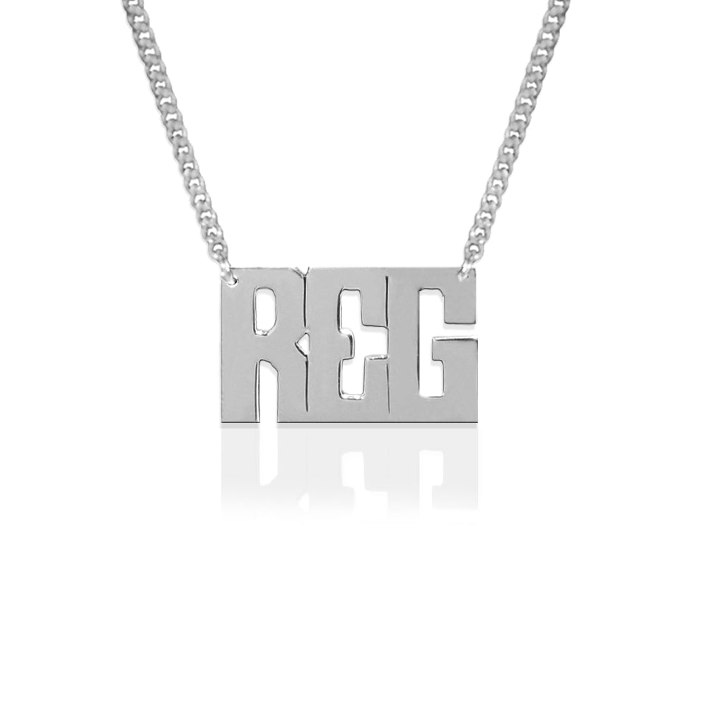 JBD313 Horizontal Block Monogram