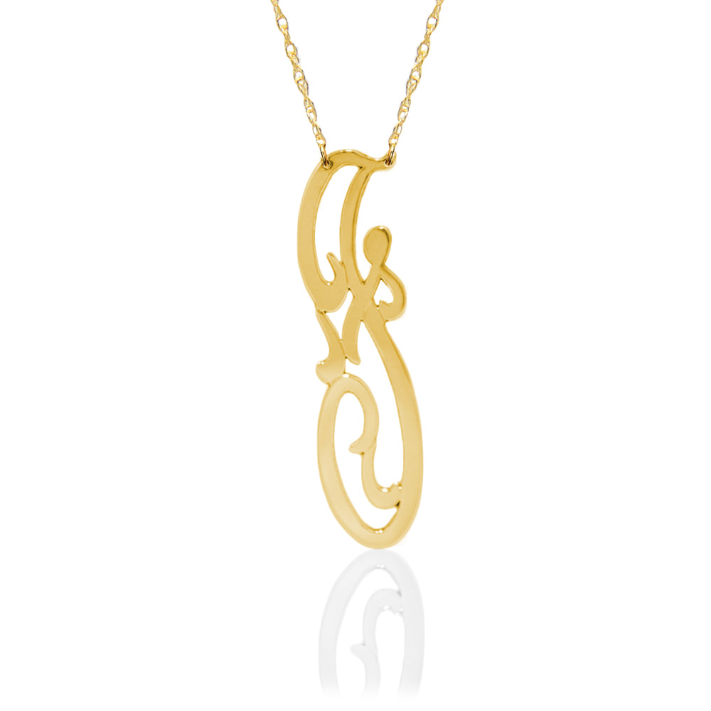 2 1/2" Script Initial