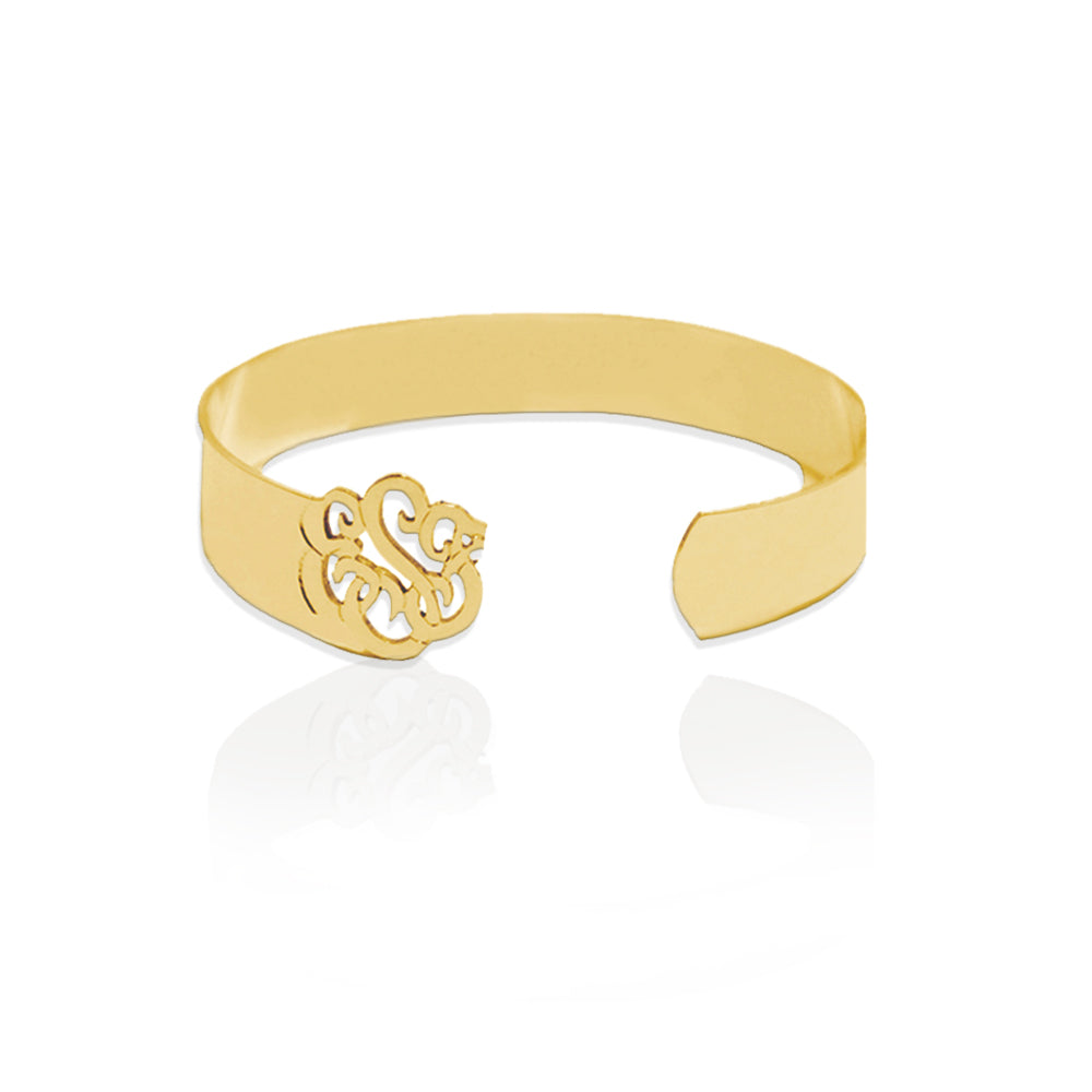 JBD343 Cuff Bracelet with Monogram