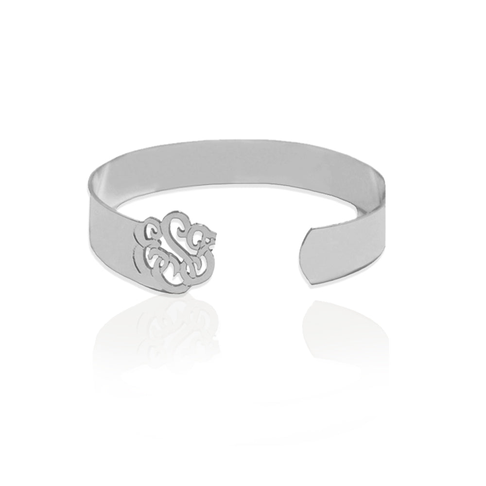 JBD343 Cuff Bracelet with Monogram