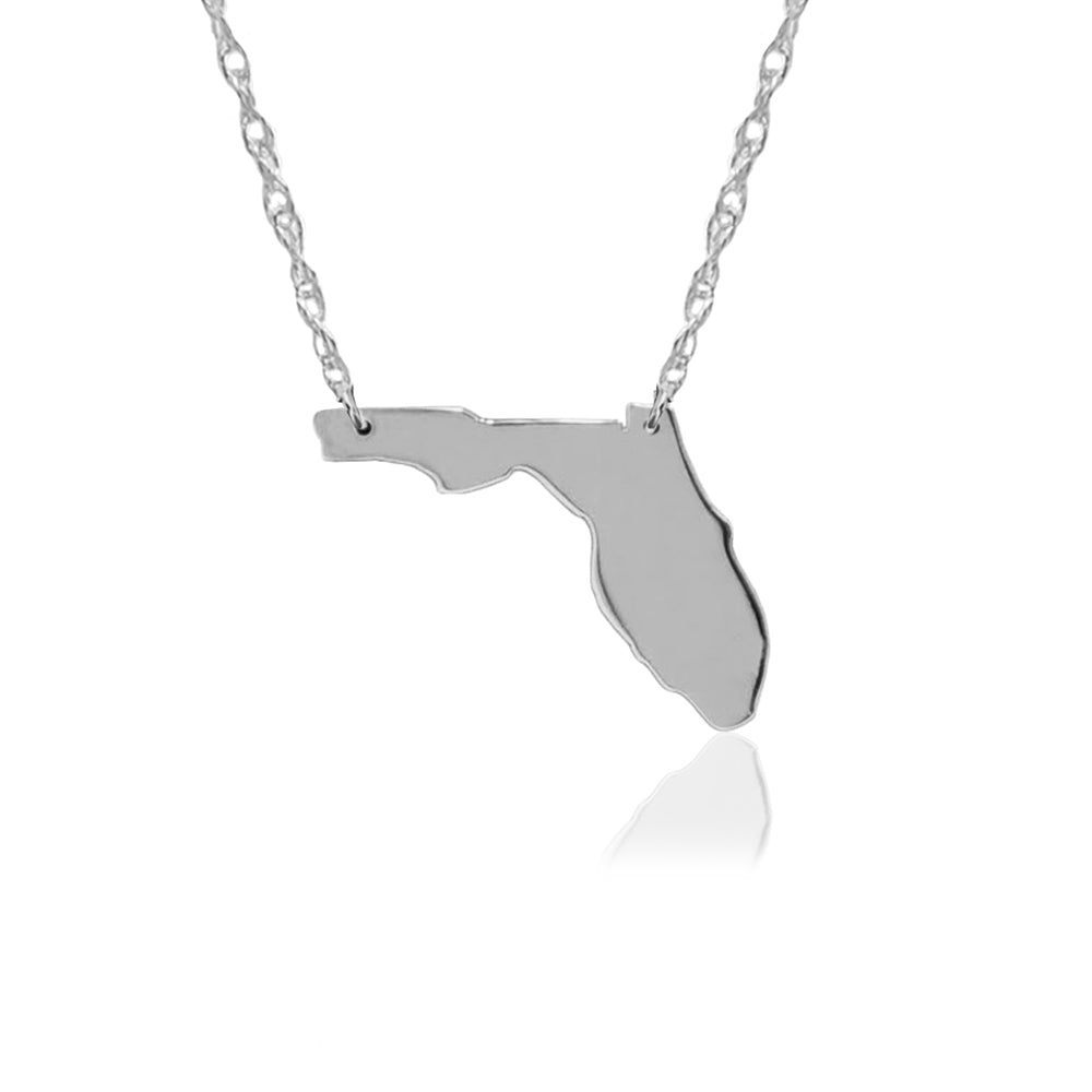 State Charm Necklace