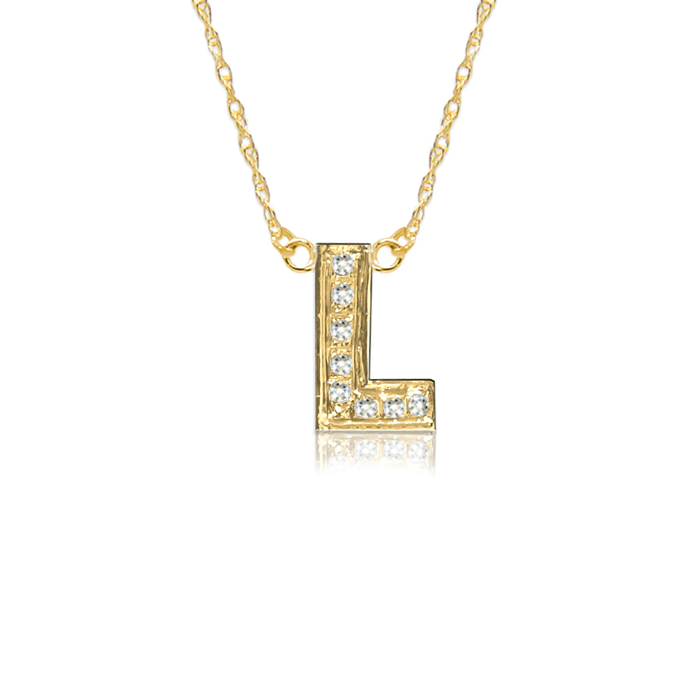 Block Diamond Initial