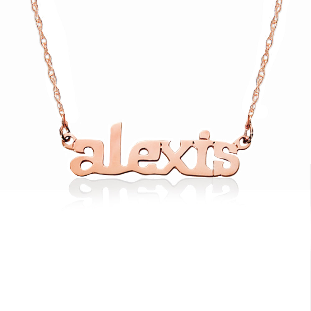 Gold JBD91 Print Nameplate