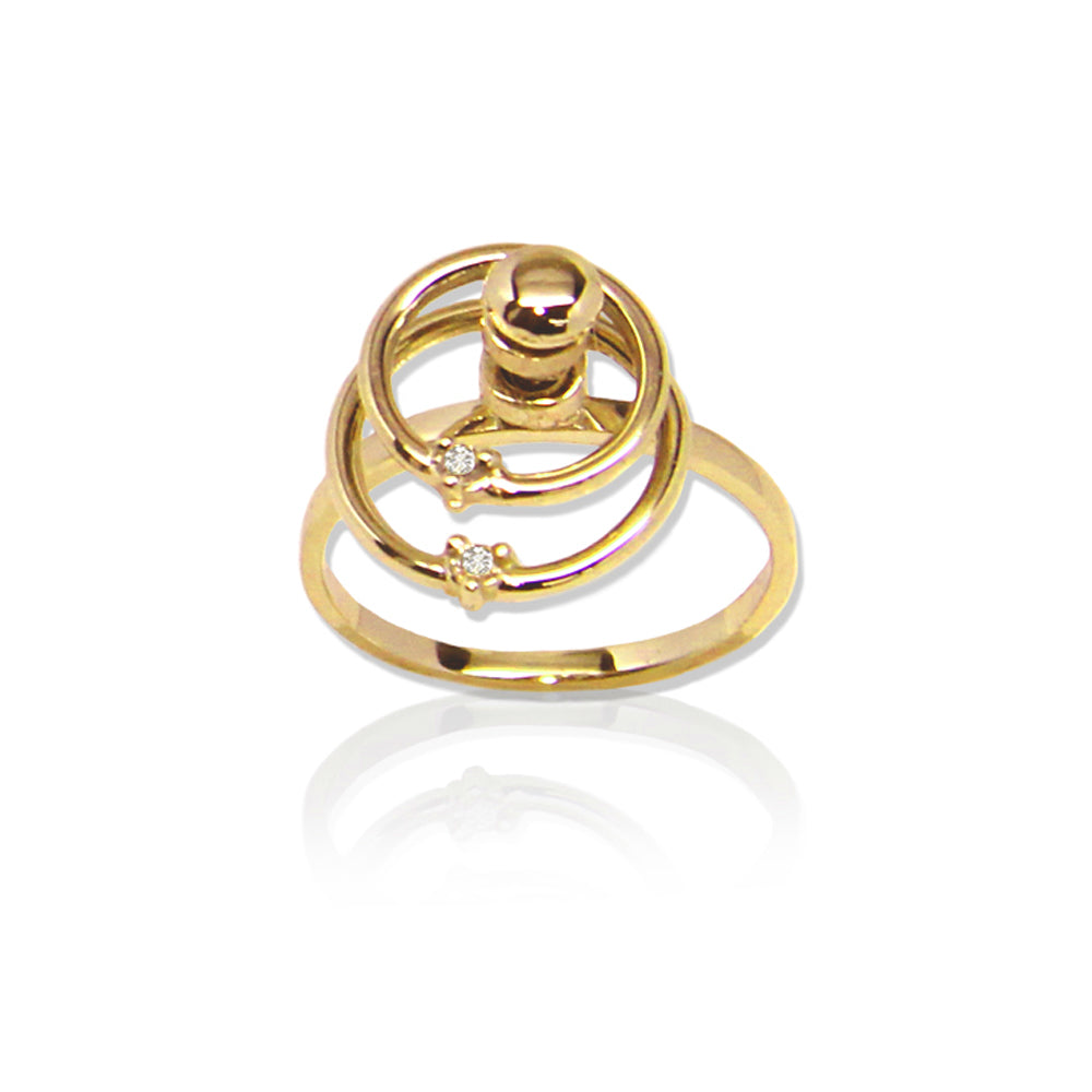 Two-Tier Round Motion Ring